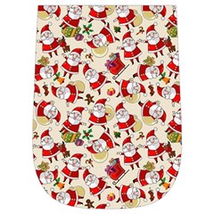 Santa Claus Patterns, Christmas Decorations Wristlet Pouch Bag (Small) from ArtsNow.com Right Side