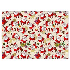 Santa Claus Patterns, Christmas Decorations Wristlet Pouch Bag (Small) from ArtsNow.com Belt Loop