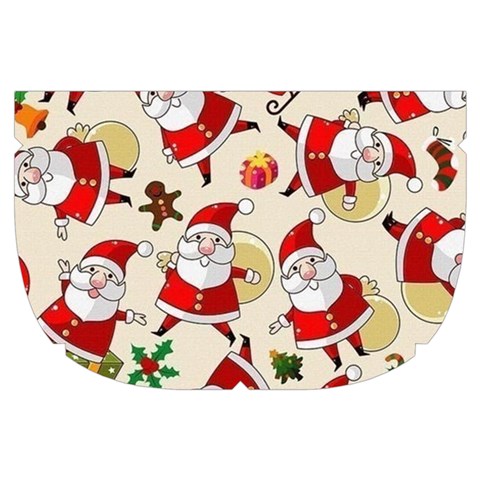 Santa Claus Patterns, Christmas Decorations Make Up Case (Small) from ArtsNow.com Side Right