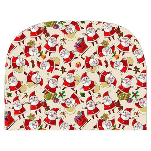 Santa Claus Patterns, Christmas Decorations Make Up Case (Medium) from ArtsNow.com Front