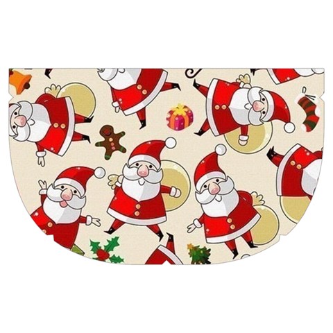 Santa Claus Patterns, Christmas Decorations Make Up Case (Medium) from ArtsNow.com Side Right