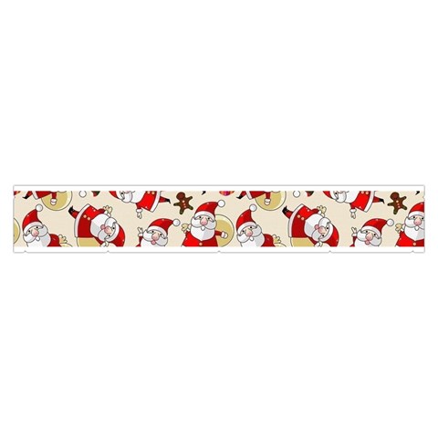 Santa Claus Patterns, Christmas Decorations Make Up Case (Medium) from ArtsNow.com Zipper Front