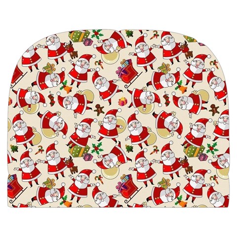 Santa Claus Patterns, Christmas Decorations Make Up Case (Large) from ArtsNow.com Back