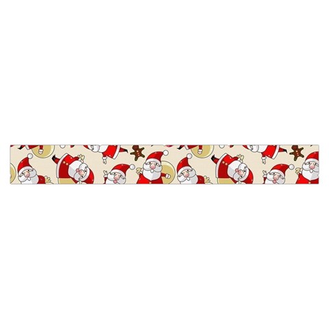 Santa Claus Patterns, Christmas Decorations Make Up Case (Large) from ArtsNow.com Zipper Front