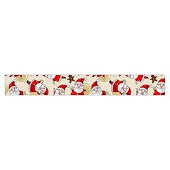 Santa Claus Patterns, Christmas Decorations Make Up Case (Large) from ArtsNow.com Zipper Front