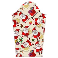 Santa Claus Patterns, Christmas Decorations Kids  Long Sleeve Velvet Lounge Robe from ArtsNow.com Sleeve Right