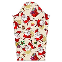 Santa Claus Patterns, Christmas Decorations Kids  Long Sleeve Velvet Lounge Robe from ArtsNow.com Sleeve Left