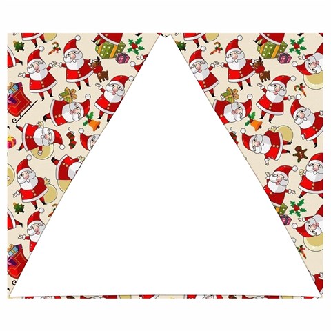 Santa Claus Patterns, Christmas Decorations Automatic Folding Umbrella with Case (Small) from ArtsNow.com 19.98 x16.78  Umbrella - 1