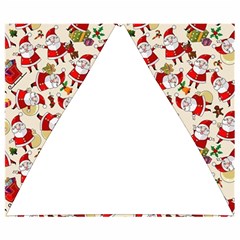 Santa Claus Patterns, Christmas Decorations Automatic Folding Umbrella with Case (Small) from ArtsNow.com 19.98 x16.78  Umbrella - 4