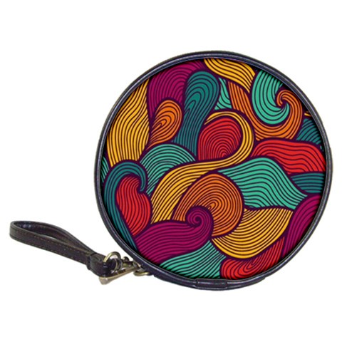 Swirly, Abstract, Multi Colored, Pattern, Classic 20 Front