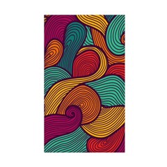 Swirly, Abstract, Multi Colored, Pattern, Duvet Cover Double Side (Single Size) from ArtsNow.com Front