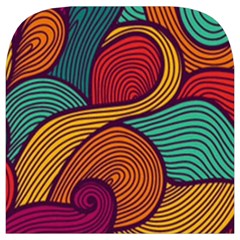 Swirly, Abstract, Multi Colored, Pattern, Toiletries Pouch from ArtsNow.com Cover