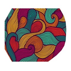 Swirly, Abstract, Multi Colored, Pattern, Belt Pouch Bag (Large) from ArtsNow.com Tape