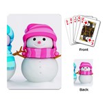 Two Snowmen, Playing Cards Single Design (Rectangle)