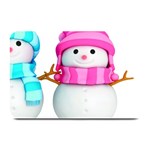 Two Snowmen, Plate Mats