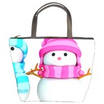 Two Snowmen, Bucket Bag