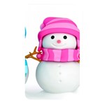 Two Snowmen, Memory Card Reader (Rectangular)