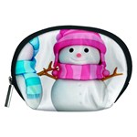 Two Snowmen, Accessory Pouch (Medium)