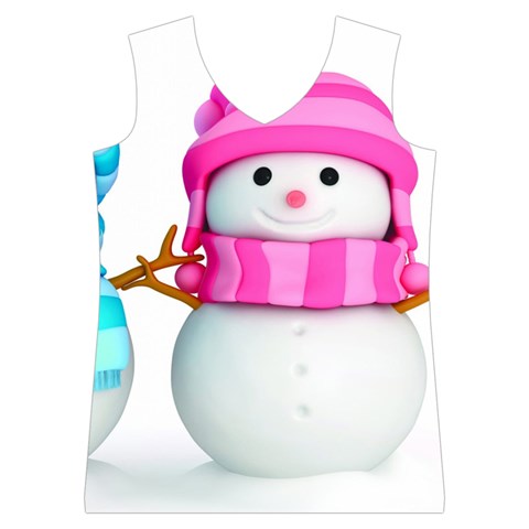 Two Snowmen, Women s Basketball Tank Top from ArtsNow.com Front