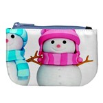 Two Snowmen, Large Coin Purse