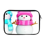 Two Snowmen, Apple MacBook Pro 17  Zipper Case