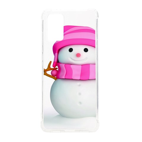 Two Snowmen, Samsung Galaxy S20 Plus 6.7 Inch TPU UV Case from ArtsNow.com Front