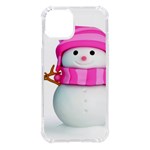 Two Snowmen, iPhone 14 TPU UV Print Case