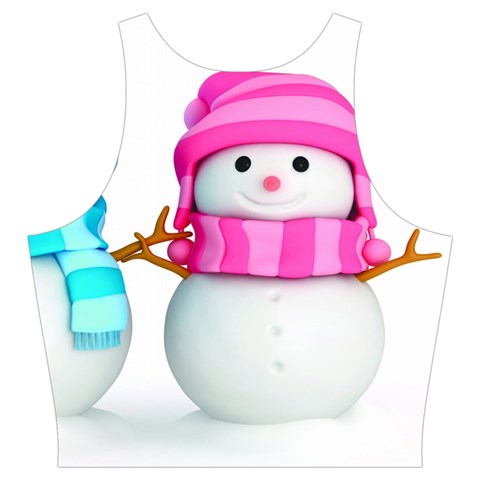 Two Snowmen, Cut Out Top from ArtsNow.com Back