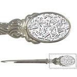 Embrace The Magic Inspirational Phrase Pattern Letter Opener