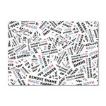 Embrace The Magic Inspirational Phrase Pattern Sticker A4 (10 pack)