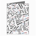 Embrace The Magic Inspirational Phrase Pattern Greeting Cards (Pkg of 8)