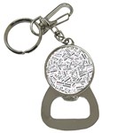 Embrace The Magic Inspirational Phrase Pattern Bottle Opener Key Chain