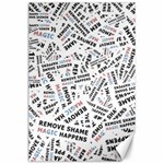 Embrace The Magic Inspirational Phrase Pattern Canvas 24  x 36 