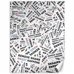 Embrace The Magic Inspirational Phrase Pattern Canvas 36  x 48 