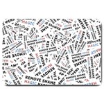 Embrace The Magic Inspirational Phrase Pattern Large Doormat