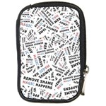 Embrace The Magic Inspirational Phrase Pattern Compact Camera Leather Case