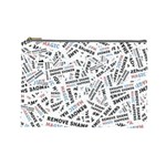 Embrace The Magic Inspirational Phrase Pattern Cosmetic Bag (Large)