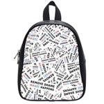 Embrace The Magic Inspirational Phrase Pattern School Bag (Small)