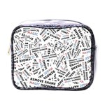 Embrace The Magic Inspirational Phrase Pattern Mini Toiletries Bag (One Side)