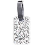 Embrace The Magic Inspirational Phrase Pattern Luggage Tag (one side)