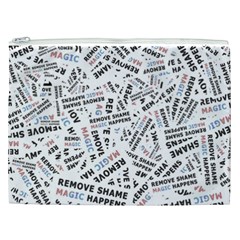 Embrace The Magic Inspirational Phrase Pattern Cosmetic Bag (XXL) from ArtsNow.com Front