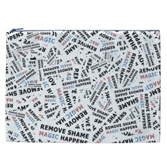 Embrace The Magic Inspirational Phrase Pattern Cosmetic Bag (XXL) from ArtsNow.com Front