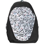 Embrace The Magic Inspirational Phrase Pattern Backpack Bag