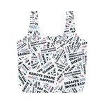 Embrace The Magic Inspirational Phrase Pattern Full Print Recycle Bag (M)