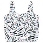 Embrace The Magic Inspirational Phrase Pattern Full Print Recycle Bag (XL)