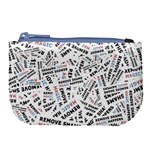 Embrace The Magic Inspirational Phrase Pattern Large Coin Purse