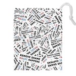 Embrace The Magic Inspirational Phrase Pattern Drawstring Pouch (4XL)