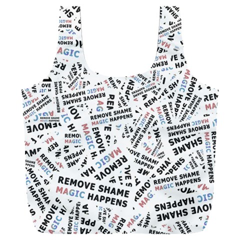 Embrace The Magic Inspirational Phrase Pattern Full Print Recycle Bag (XXL) from ArtsNow.com Front