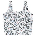 Embrace The Magic Inspirational Phrase Pattern Full Print Recycle Bag (XXL)