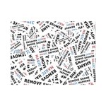 Embrace The Magic Inspirational Phrase Pattern Premium Plush Fleece Blanket (Mini)